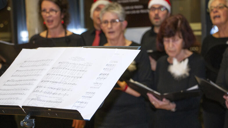 Weihnachtsfeier für die Patienten des HFR Billens, 18. Dezember 2019