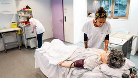 Training im Simulationszentrum